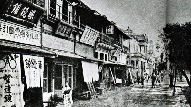 ginza-dori vào năm 1902 ginza-dori vào năm 1902